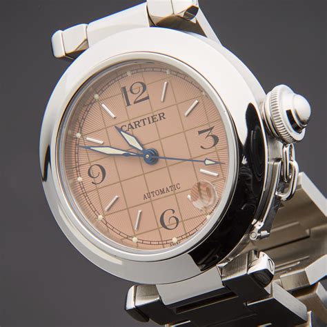 prezzo cartier pasha c|cartier pasha c automatic watch.